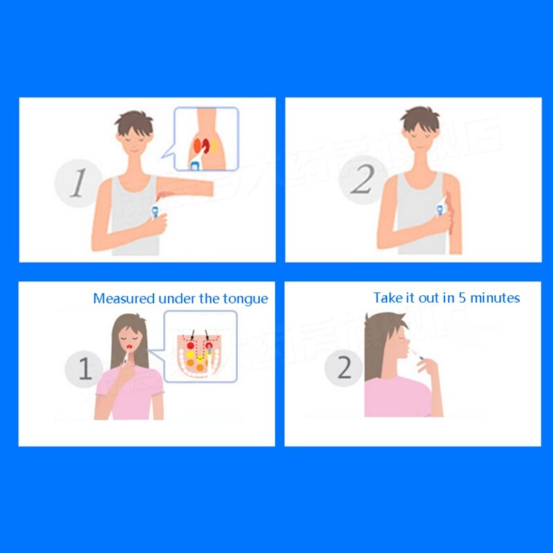 Elektronisk termometer hjem præcision baby barn termometer høj præcision underarm temperaturmåling hurtig