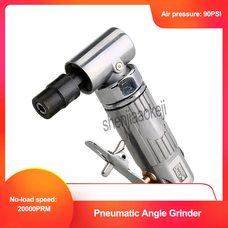 6mm Mini Angle Polishing machine Pneumatic Angle Grinder 90 Degree Air Die Grinder Tools 1pc