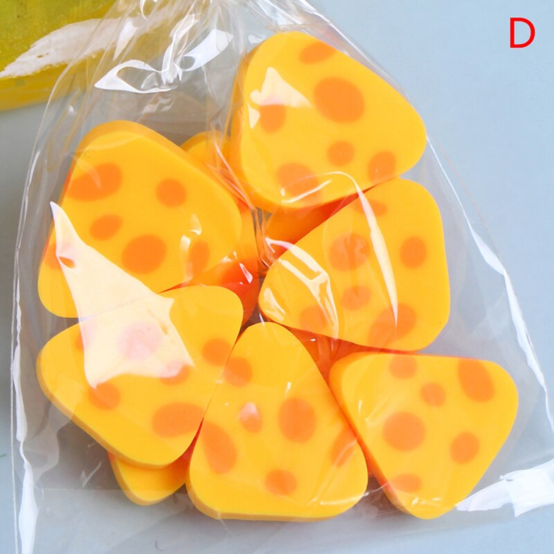 6Pcs/Bag Miniature Scene Model Doll House Mini Bread Macaron Bag Decoration: D