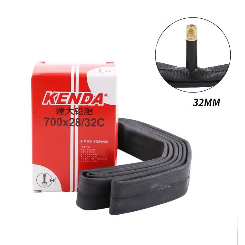 KENDA 700 × 18/23C 700 × 25/28C 700 × 35/43C 700 × 28/32C 32MM 35MM 48MM 60MM 80MMAV FV Route Vélo Chambre À Air: 700x28-32C AV 32mm