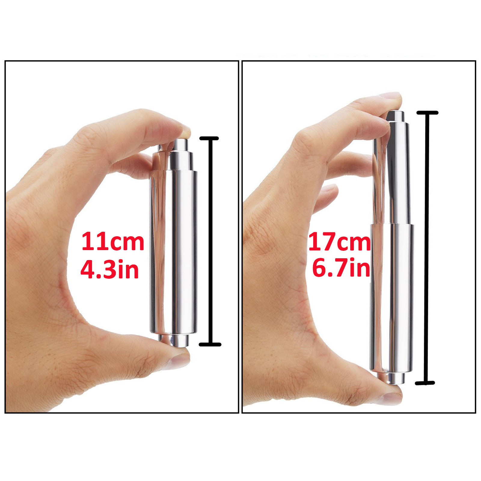 Replacement Toilet Roll Paper Shaft Flexible Plastic Paper Holder Roller Spindle Insert Spring For Bathroom Accessories