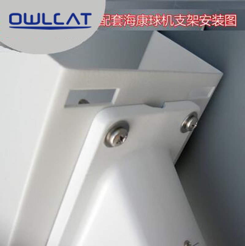CCTV External Right Angle 90 degree Corner Bracket Mounting stand holder For Hikvision CCTV PTZ IP Dome Camera