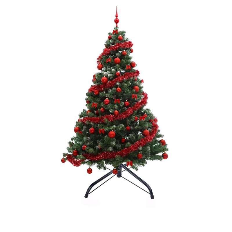 Juletræsstativ sammenklappeligt jernbeslag xmas træbund supportholder juledekorations tilbehør 30/35/40/45/50cm