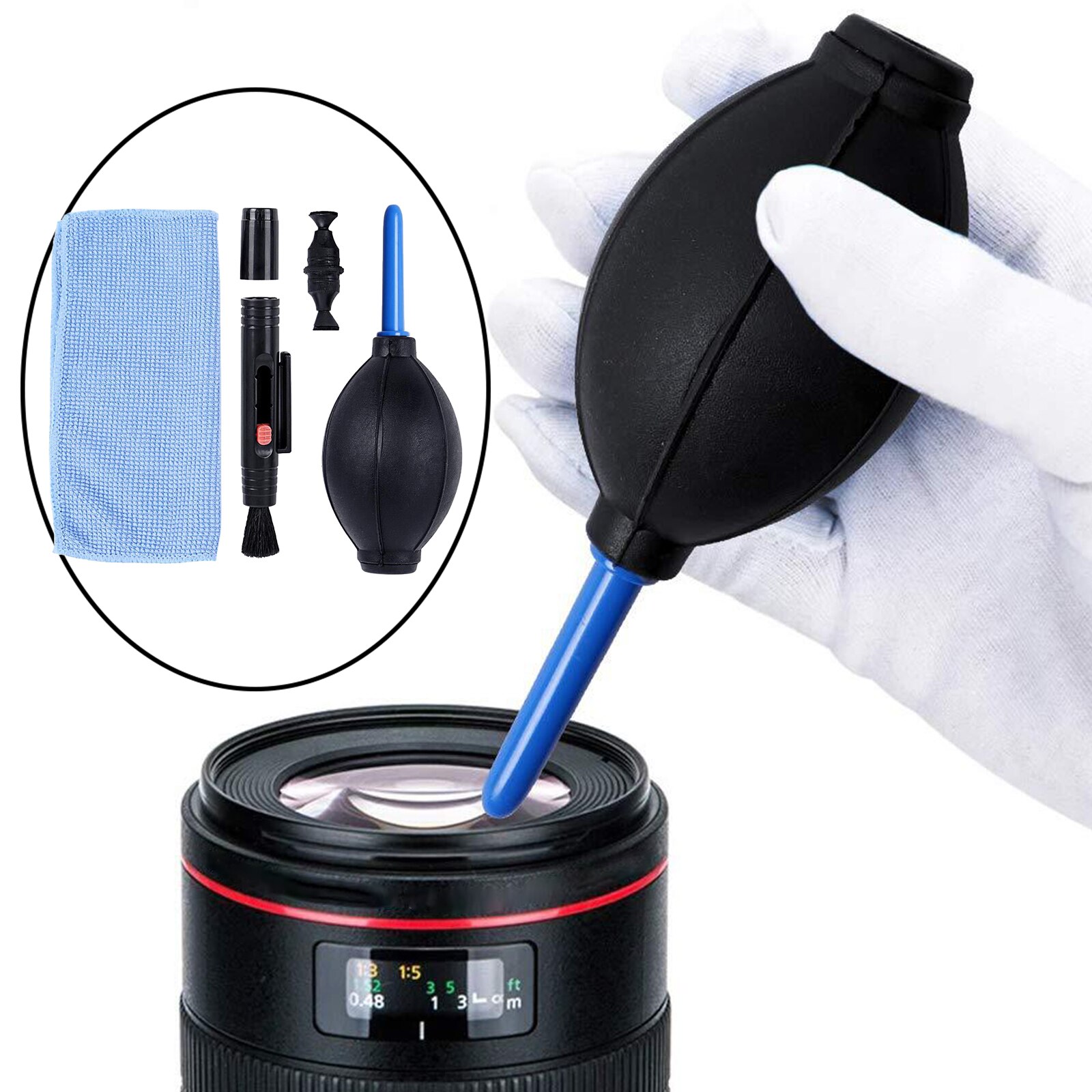 3 in 1 Camera Cleaning Kit Cleaner Dust Pen/Blower... – Vicedeal
