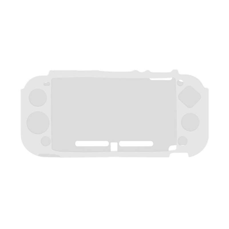 For Switch Anti-Slip Silicone Protective Skin Case Cover Grip Accessories: White