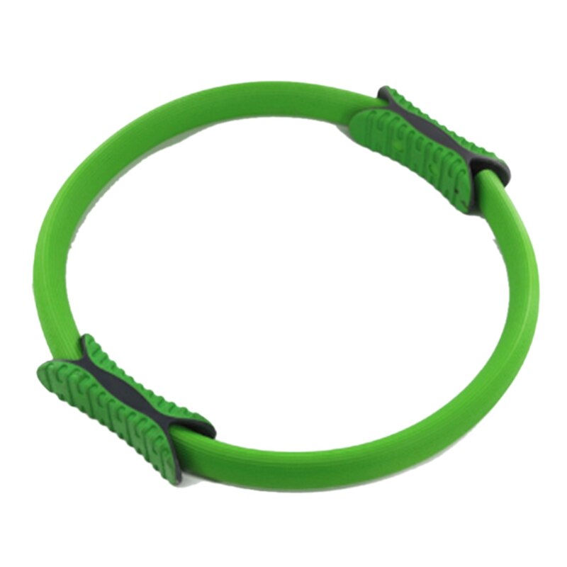 Yogacirkel nybörjare ic cirkel pilates cirkel fitness tunn lårutrustning ring: Grön