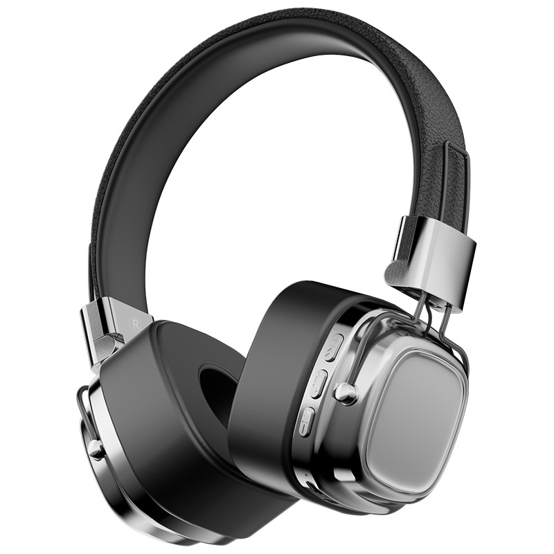 STTKGZD Head-mounted Headphones Wireless Bluetooth Earphones With Mic Headset Noise Cancelling Fone Gamer Stereo Sounds: Red