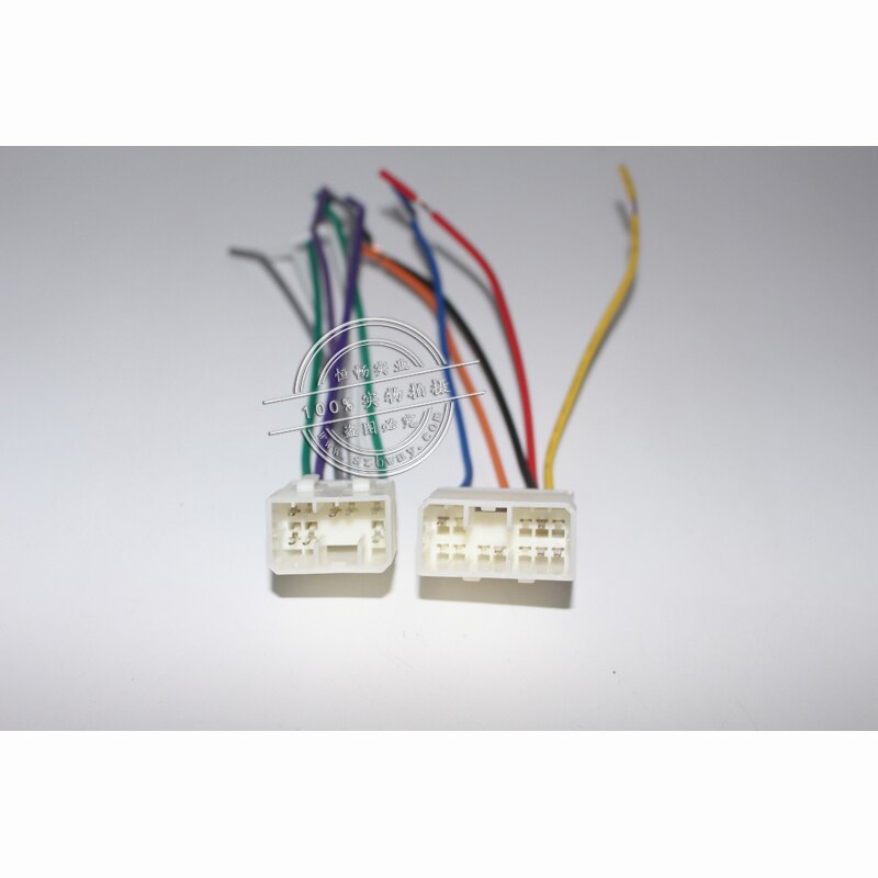 Car Stereo Female ISO Radio Plug Power Adapter Wiring Harness Special for Geely Emgrand ISO harness power cable