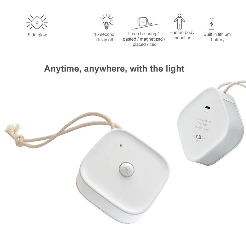 Northpoint LED stopcontacten nachtlampje zaklamp wit wandlamp multifunctionele bewegingsmelder inductie lading batterij noodlicht noodlamp stroomuitval (ronde hoeken/koudwit