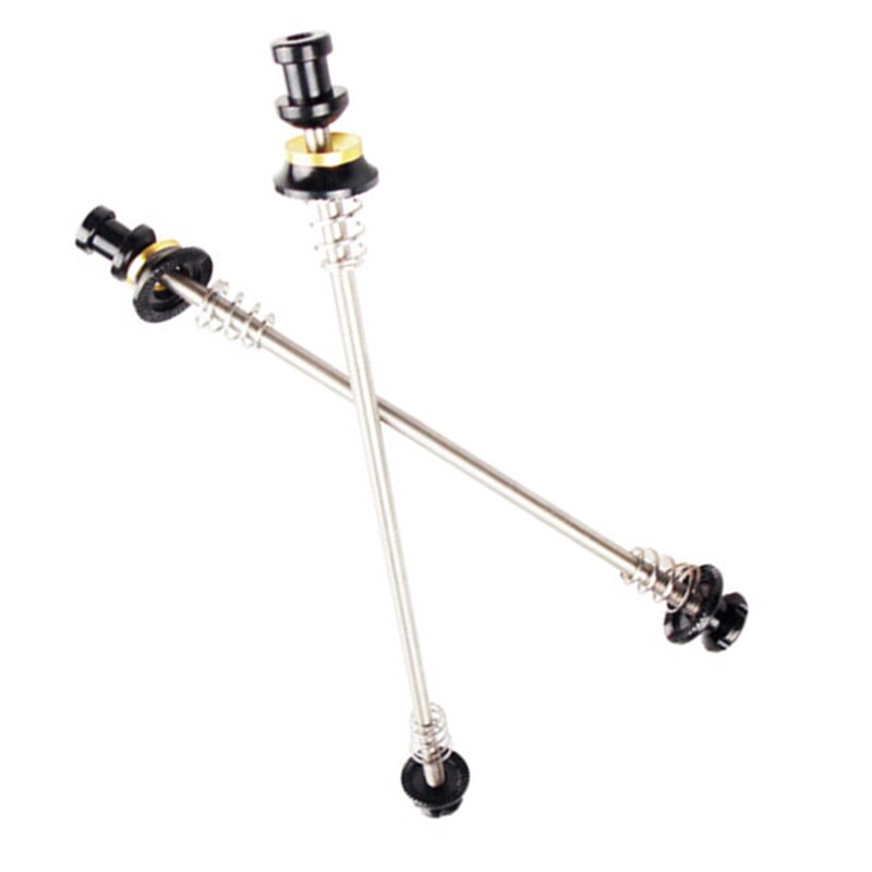 2* Ultra Light Titanium Alloy Quick Release Skewers Mountain Bike Spare Parts M5X115mm M5X151mm M5X112mm M5X148mm