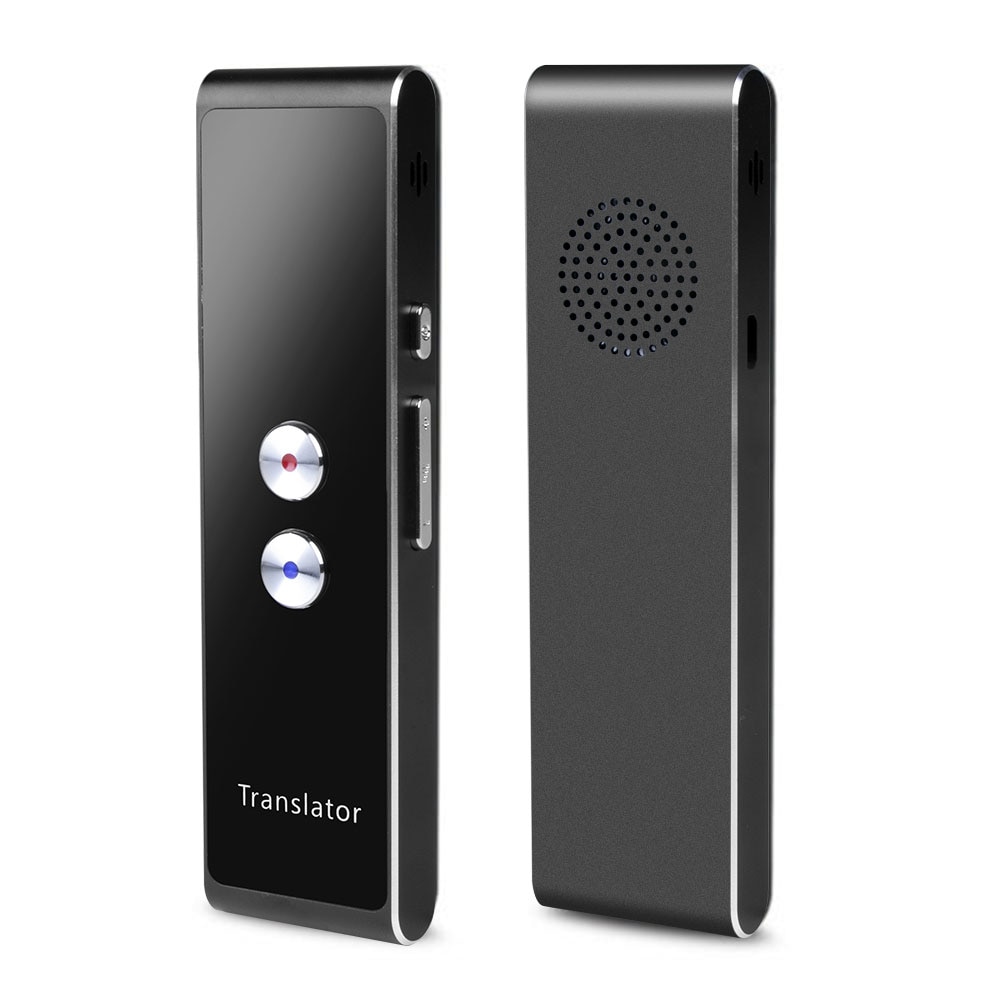 Portable Voice Translator Mini Pocket Real Time Multi Languages Offline Wifi Online Travel Tradutor Interpreter Machine: T8