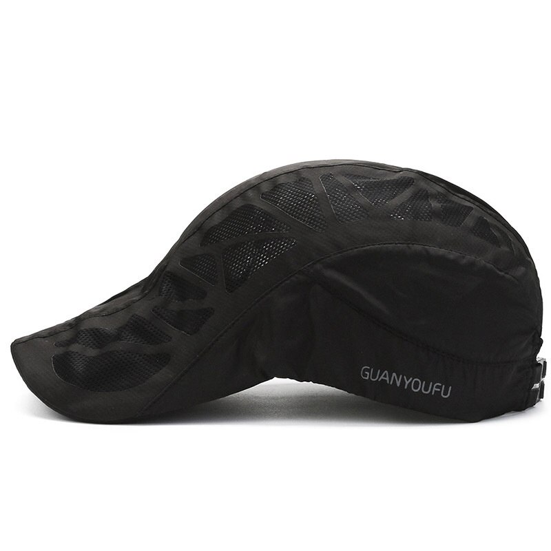 2022 Summer Quick-drying Golf Cap Thin Tennis Cap Wild Sunscreen Fishing Cap Sun Hat Male Sun Hat
