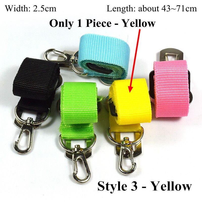Verstelbare Nylon Pet Hond Autogordel Kat Puppy Lood Kleine Medium Honden Voertuig Leven Veiligheid Riem voor Teddy Yokie: 1pc style 3 yellow