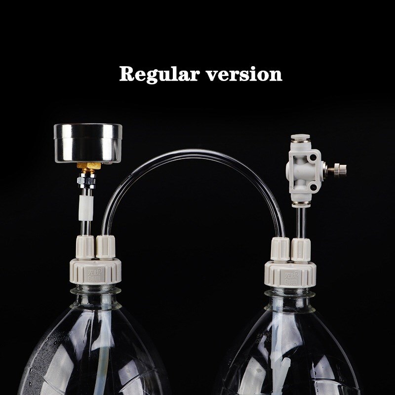 DIY CO2 Generator Aquarium Planted Tank CO2 System kit Valve Generator Bottle Reaction Generator for Aquarium Moss Plant: D201 Regular version