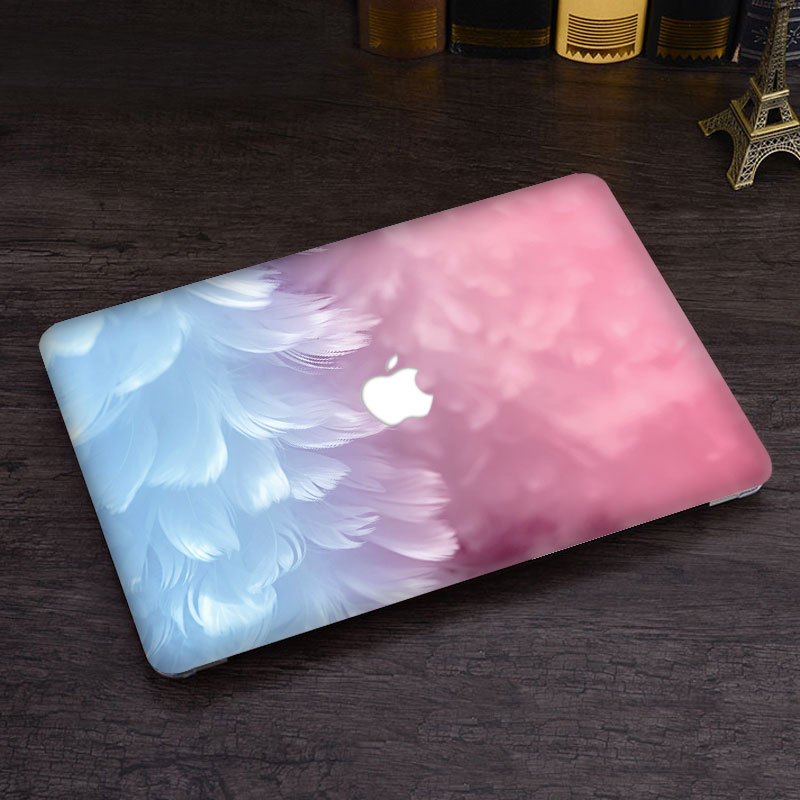 Fantasy feather Vinyl kalkomania naklejka na DIY MacBook Air Pro Retina 11 13 15 cal naklejka na Mac Laptop pełna pokrywa naklejka skóry