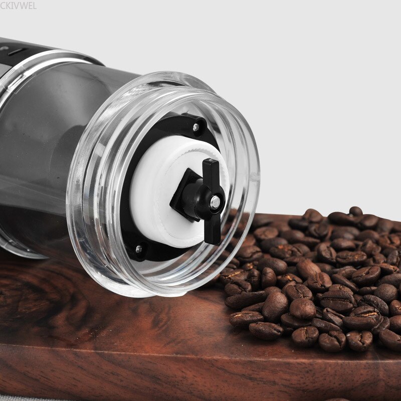 Electric Coffee Grinder Mini Portable Travel Cafe Electrico Grinder Machine Metal Steel Coffee Maker Espresso With Grinder