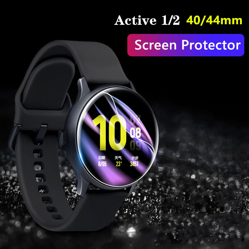 Volledige Beschermende Film Voor Samsung Galaxy Horloge Actieve 2 Screen Protector 3D Hd Ultra-Dunne Horloge Active2 44Mm 40Mm Accessoires 44