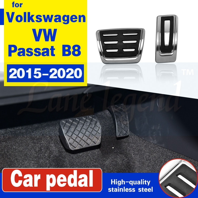 Auto Roestvrij Staal Auto Pedaal Pedalen Cover Voor Volkswagen Vw Passat B8 Limited Edition Variant Viii - Accessoires