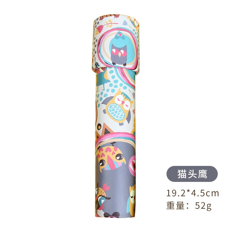 Cartoon 3D Kaleidoscope Imaginative Fancy Colorful World Magic Toddler Sensory Educational Toys For Children 20cm