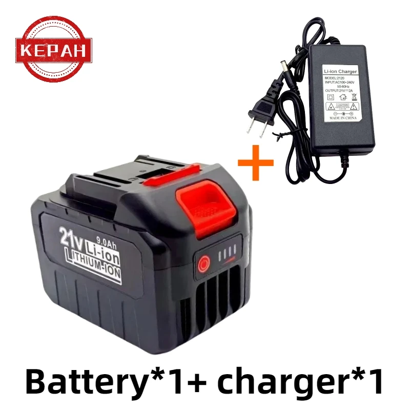 21V rechargeable lithium-ion power tool battery 3000mAh, 6000mAh, 9000mAh, 5S1P, 5S2P, 5S3P, fast charging lithium-ion battery: Yellow