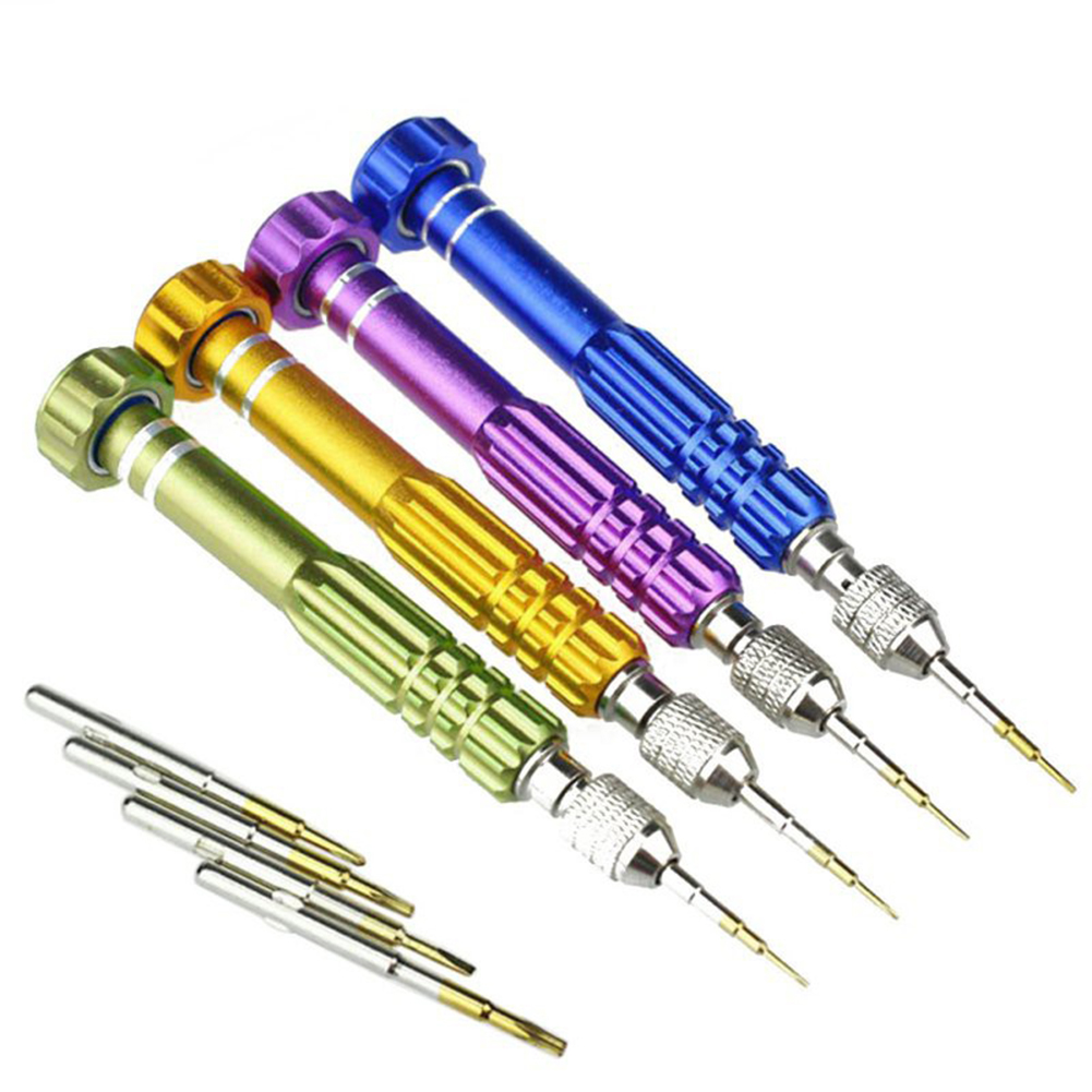 5 in 1 Multi-Function Repair Open Tools Kit Screwdrivers For iPhone Samsung Galaxy DIY Mobile Phone Repair Accessories