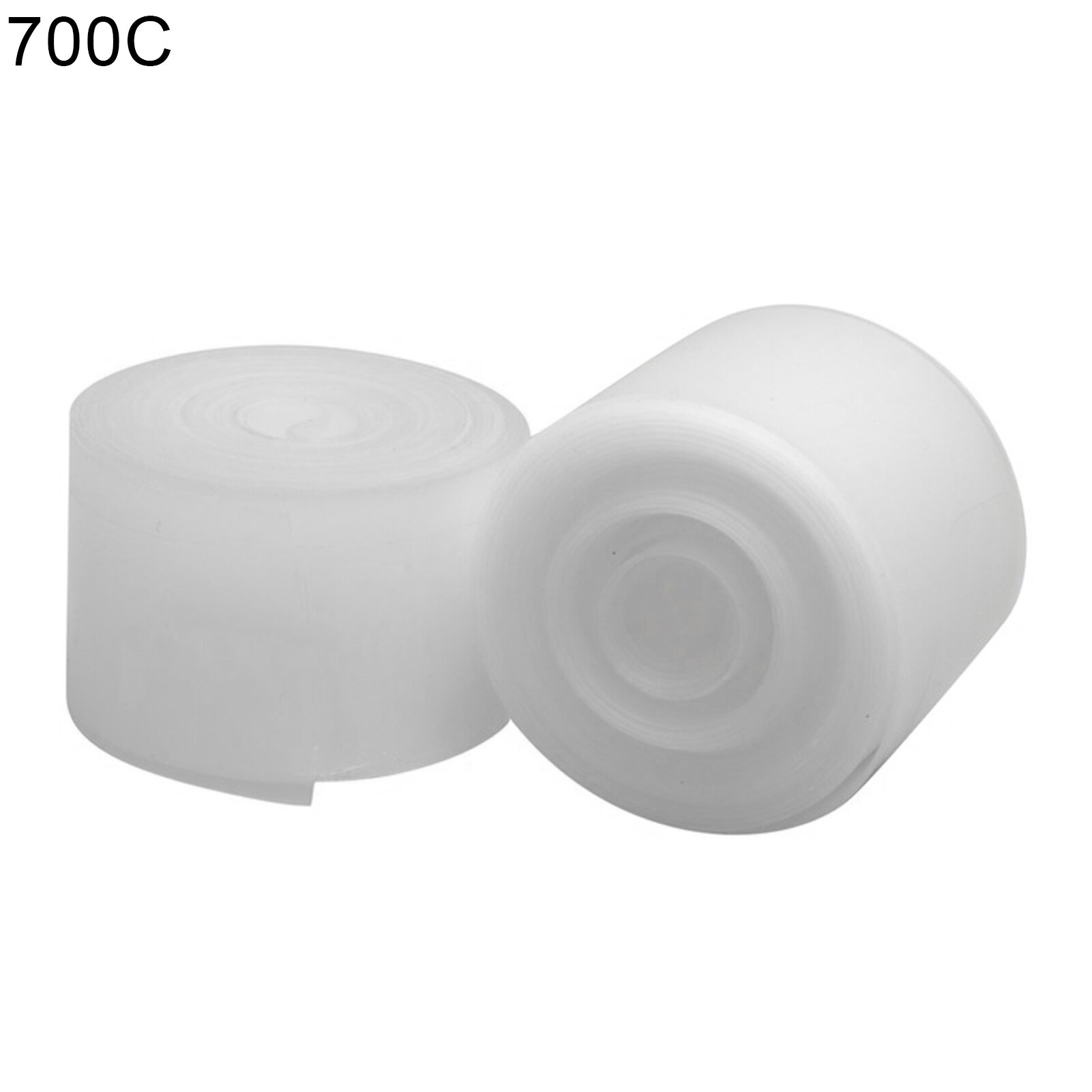 2pcs Bicycle Tire Liner Bike Puncture Proof Belt Protection Pad Anti-Puncture Tyre Protector Tape for MTB Road Bike Repair Tools: White 700C