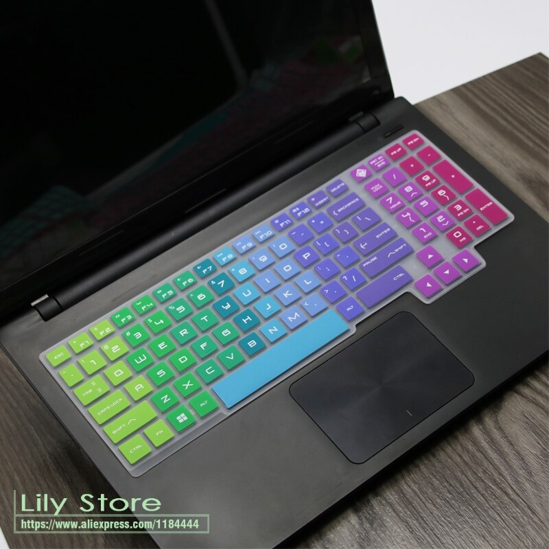 Dla 15.6 "HP OMEN 15 15-CE000 serii 15-CE018dx 15-CE006ne 15-CE0198wm 15-CE011DX 15 cal klawiatura silikonowa obudowa ochronna skóry: rainbow