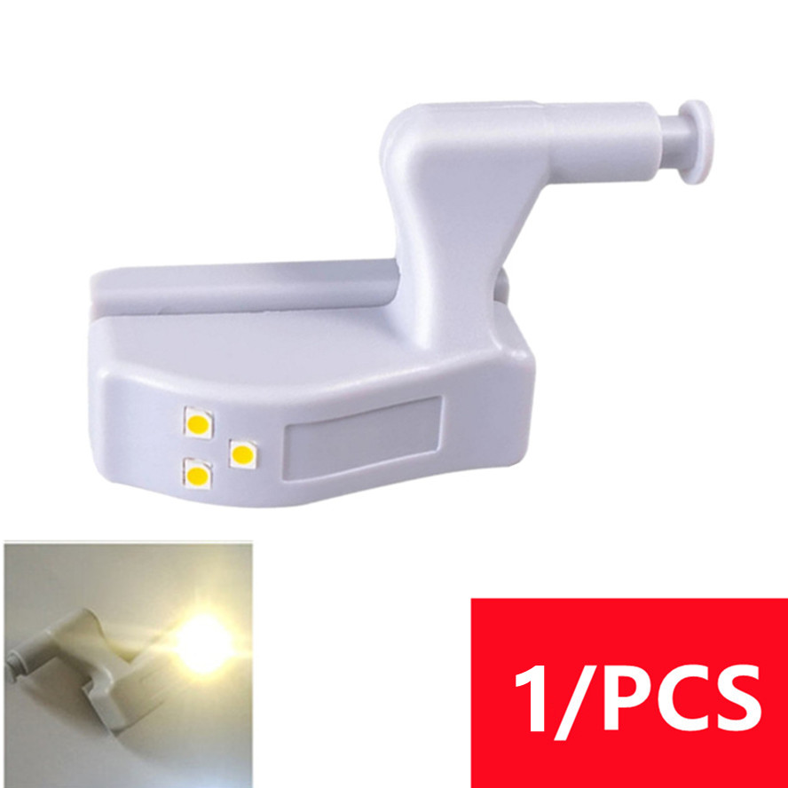Led Inner Scharnier Lamp Onder Kast Verlichting Universele Garderobe Kast Sensor Verlichting Voor Slaapkamer Keuken Closet Night Lamp: Warm Light