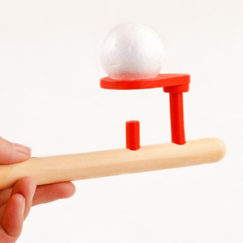 Funny Educatief Speelgoed Baby Balans Training Klap Bal Staaf Jongens Meisjes Houten Speelgoed Nostalgische Kids Blowing Bal