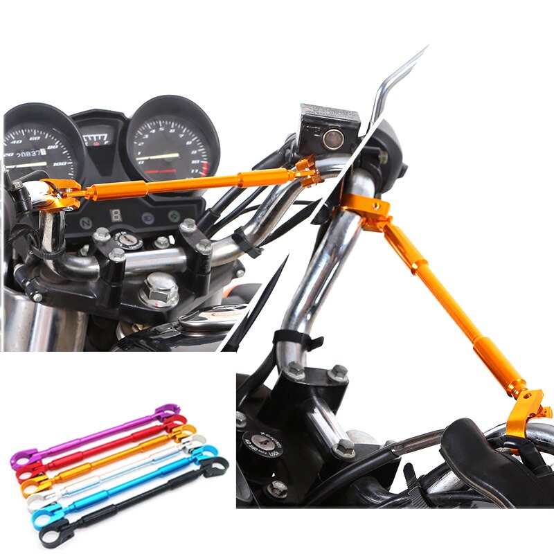 Motorcykel styr balance tværstang håndtag styr passer til 7/8 " 22mm styr moto tværstang rat styrke håndtag
