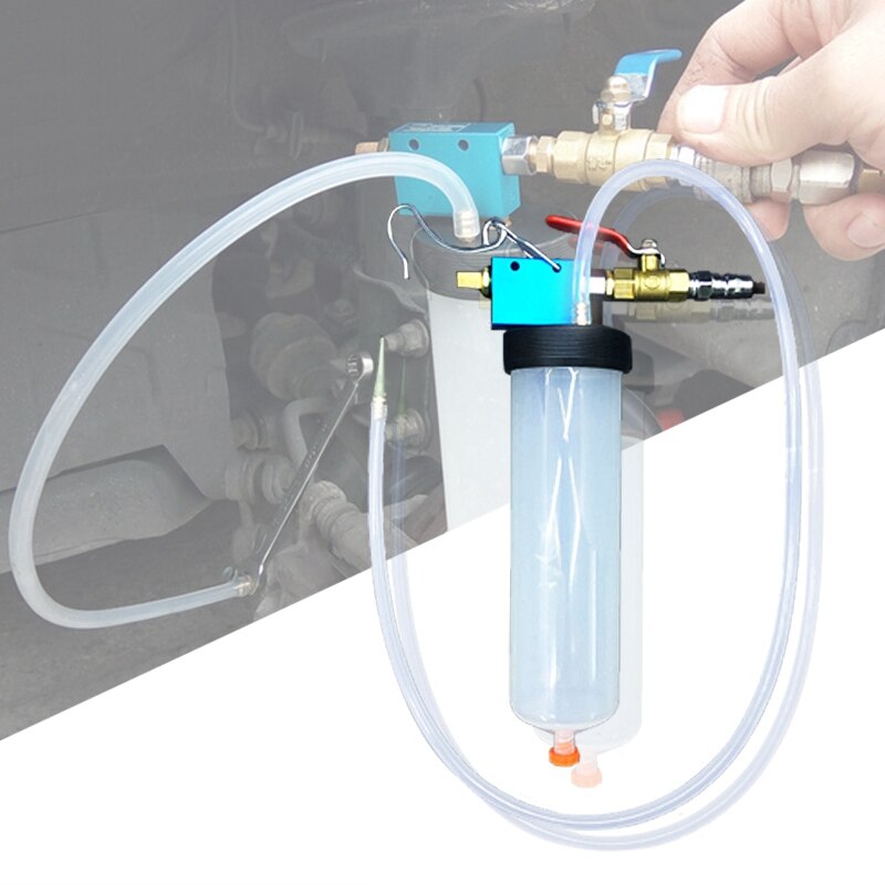 Car Trunk Brake Fluid Replacement Brake Pump Drained Tool Pumping Oil Bleeder hine Garage Tools Pump Siphon Brake Fluid: Default Title