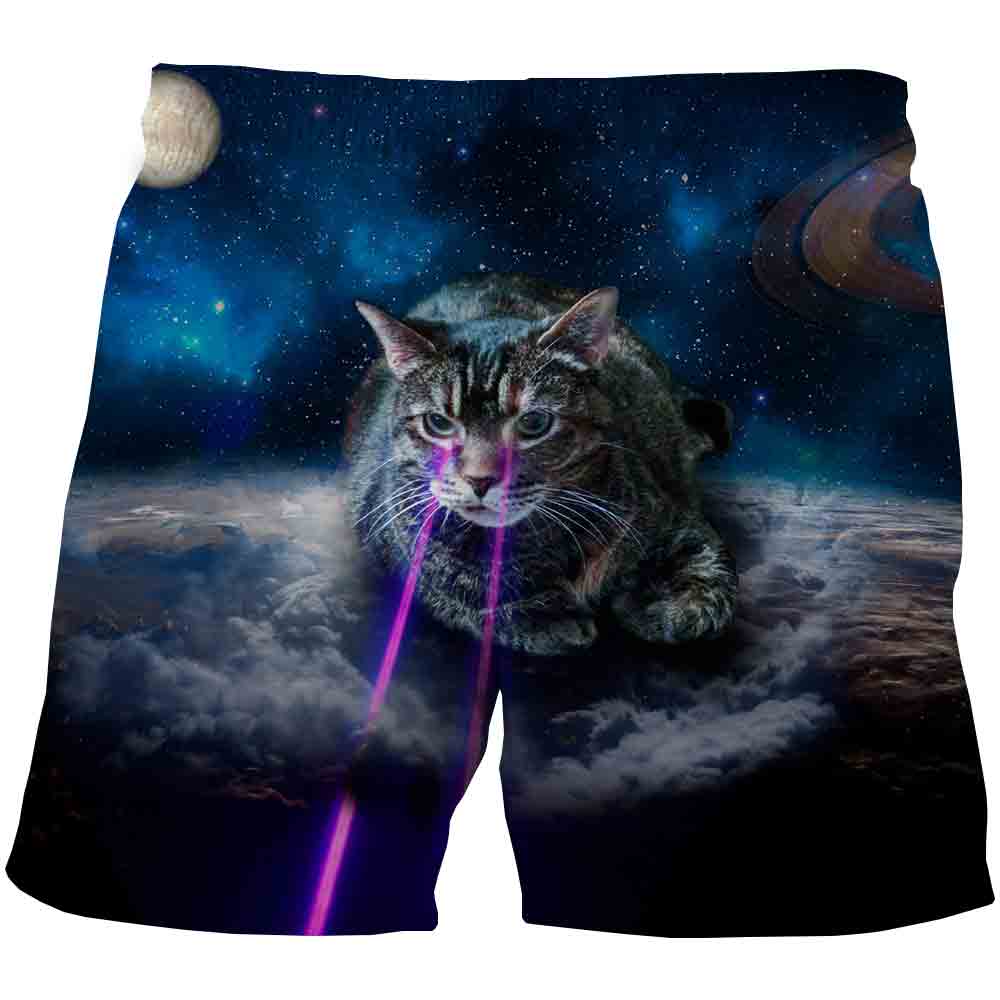 Kat 3D Gedrukt Shorts Casual Korte Broek Gedrukt 3D Shorts Kinderen Toevallige: 5