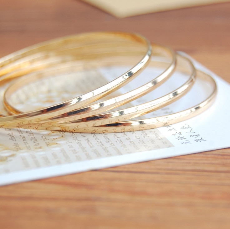 Fomalhaut Eenvoudige En Stijlvolle Combinatie Goud Kleur Armbanden En Armbanden Voor Vrouwen XX-206