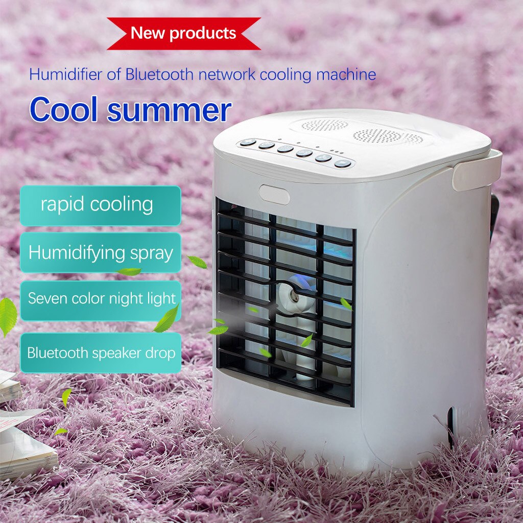 Portable Mini Air Conditioner Air Cooler Fan Usb Charging Portable Multifunction Air Conditioning Home Refrigerator Fans#is#gb40