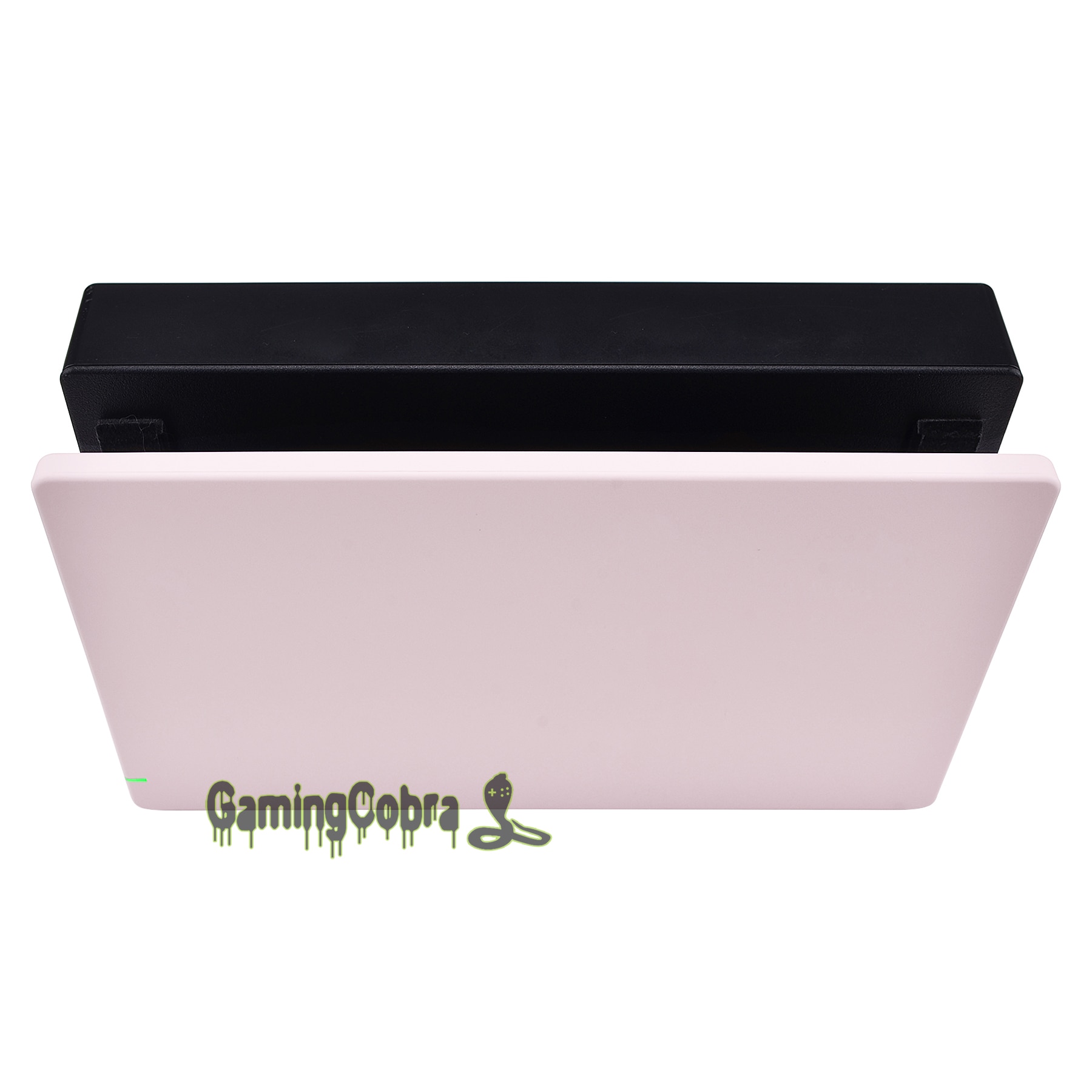 Toque macio personalizado sakura rosa placa frontal diy substituição habitação escudo para nintendo switch dock