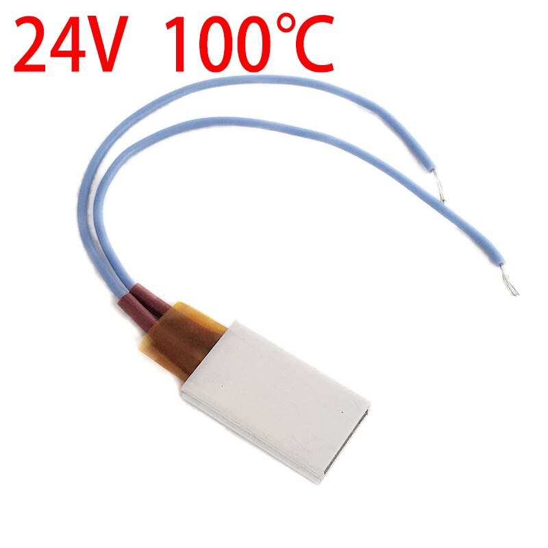 35*21mm PTC Heizung Element 12-220V Konstante Temperatur Thermistor Luft Heizung Sensor Aluminium Ich bin Freien Heizung komponenten: 24V 100C