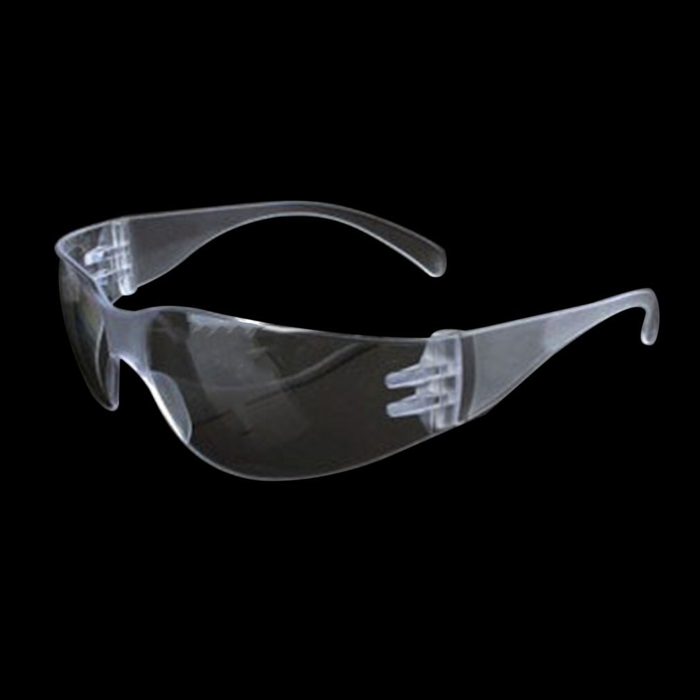 1 PC Safety Glasses Lab Eye Protection Protective Eyewear Clear Lens Workplace Safety Goggles Anti-dust Supplies