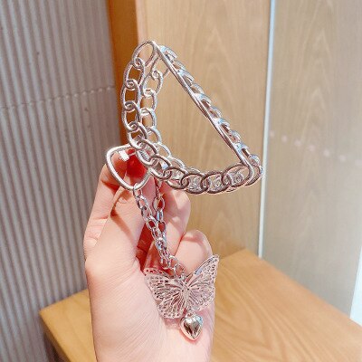 Meerdere Stijlen Lichtmetalen Geometrische Grote Vlinder Liefde Hanger Haarspeld Haarspeldjes Voor Vrouwen Meisje Accessoires Hoofddeksels: P3-8cm