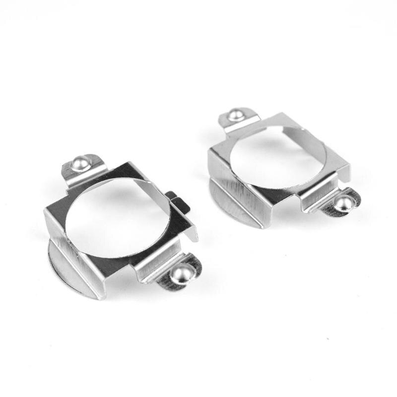 1 paar Metall H7 Auto LED Scheinwerfer Lampe Birne Basis Adapter Halfter Halter Clips Scheinwerfer Birne Basis Adapter Auto Zubehör