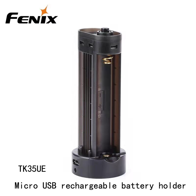 Fenix TK35UE Micro USB rechargeable battery holder