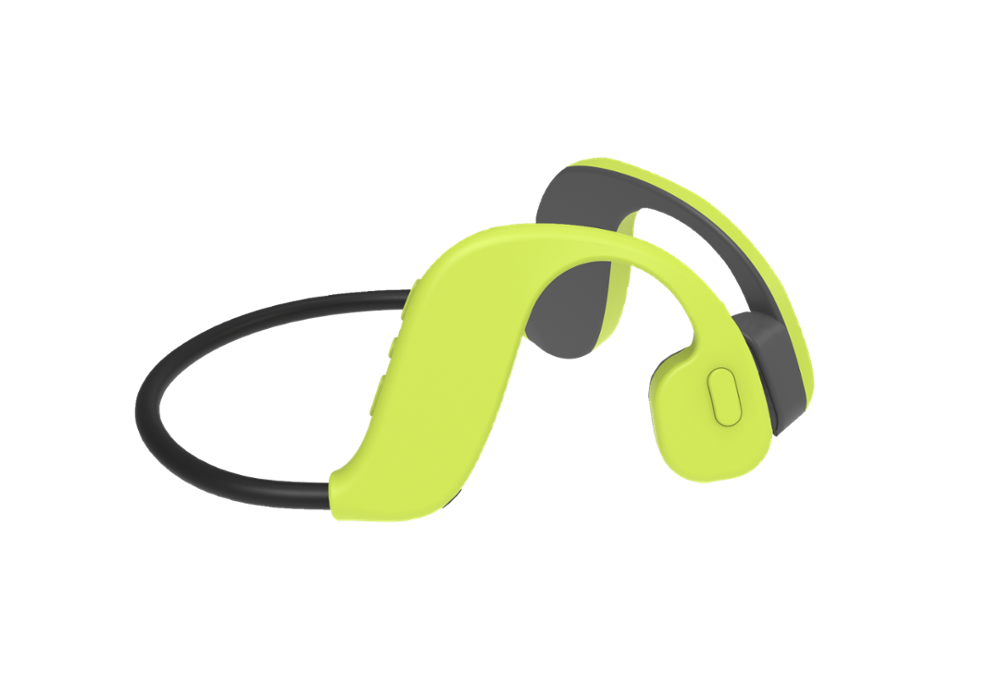 2020New IPX8 impermeable MP3 Bluetooth 5,0 conducción ósea wimming auriculares 32G incorporado tarjeta de memoria swmming auriculares mp3 player: MP3 BT Green