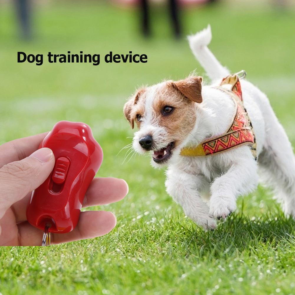 Portable Remote Animal Dog Button Clicker Sound Pet Trainer Wrist Band Accessory Interesting Enhancing Intimacy Relationship