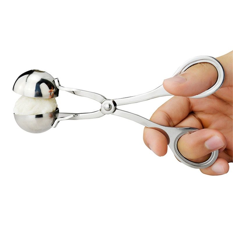 Convenient Meatball Maker Stainless Steel Stuffed Meatball Clip DIY Fish Meat Rice Ball Maker -15