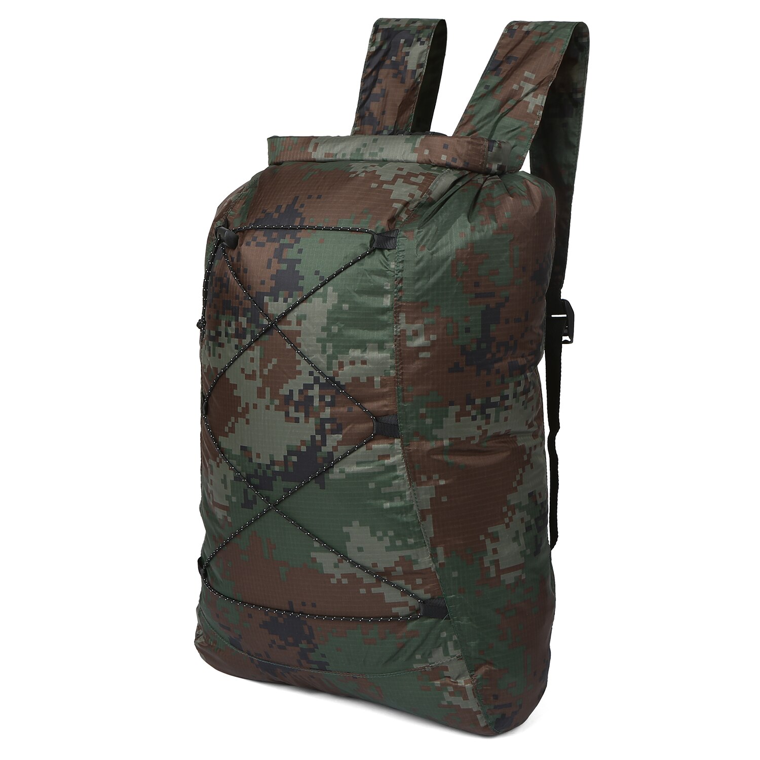 Foldable Waterproof Dry Backpack Water Floating Bag Roll Top Sack for Kayaking Rafting Boating River Trekking Swimming Pool