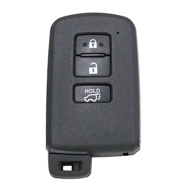 Carcasa de llave remota inteligente, carcasa de 2/3/4 botones Fob para Toyota Avalon Camry RAV4 con llave de emergencia: C