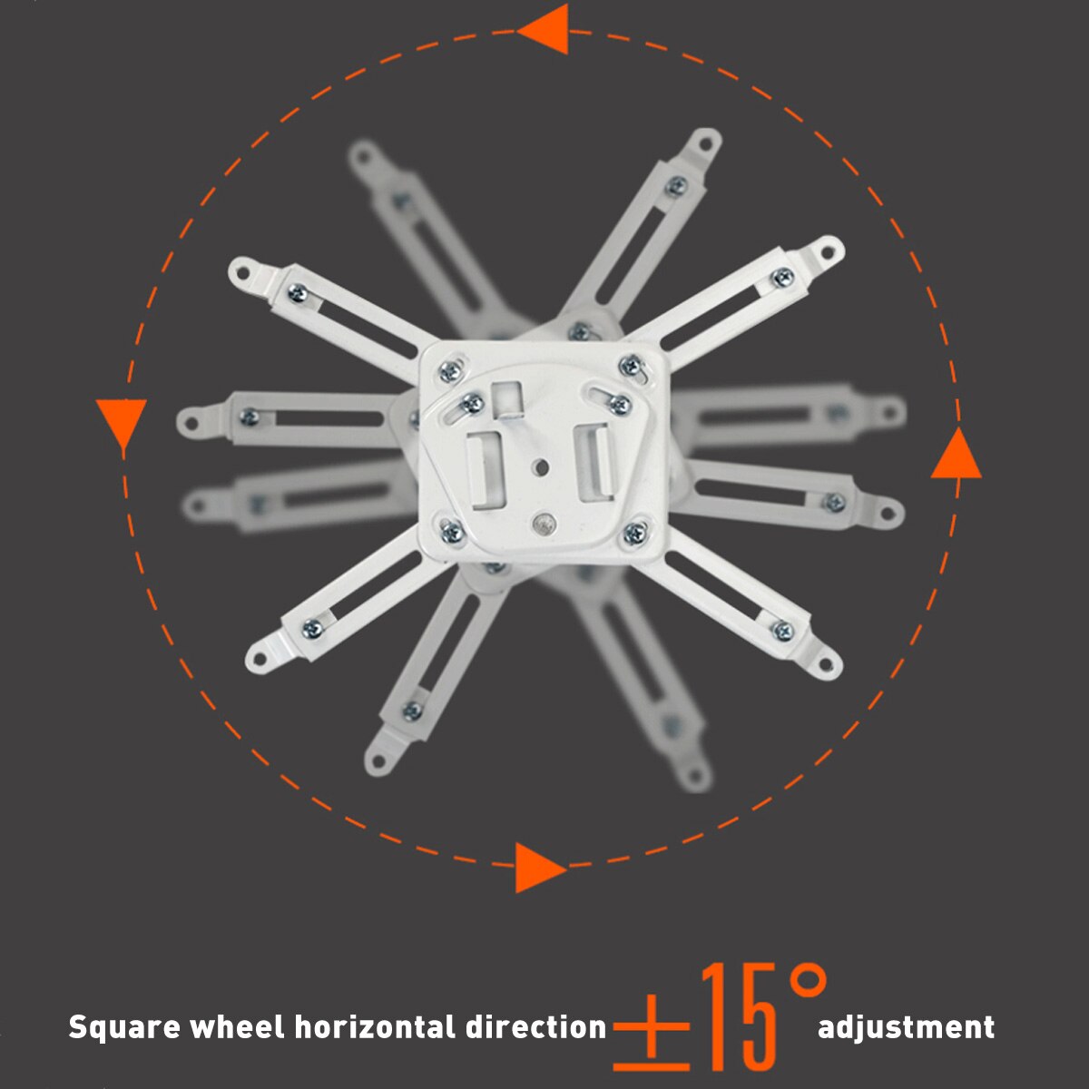 Universal Projector Mount Bracket Ceiling Mount Bracket For LED Projector Extendable Arms Rotating Swivel Tilt Bracket Hanger