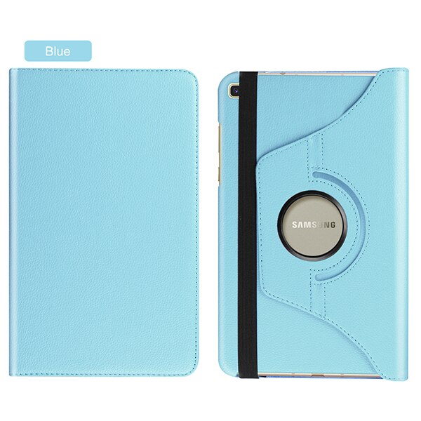 Para Samsung Galaxy Tab A 8,0 pulgadas tablet SM-T290 T295 T297 PU Funda de cuero funda protectora de cuero PU +: SM T290 XZ BU