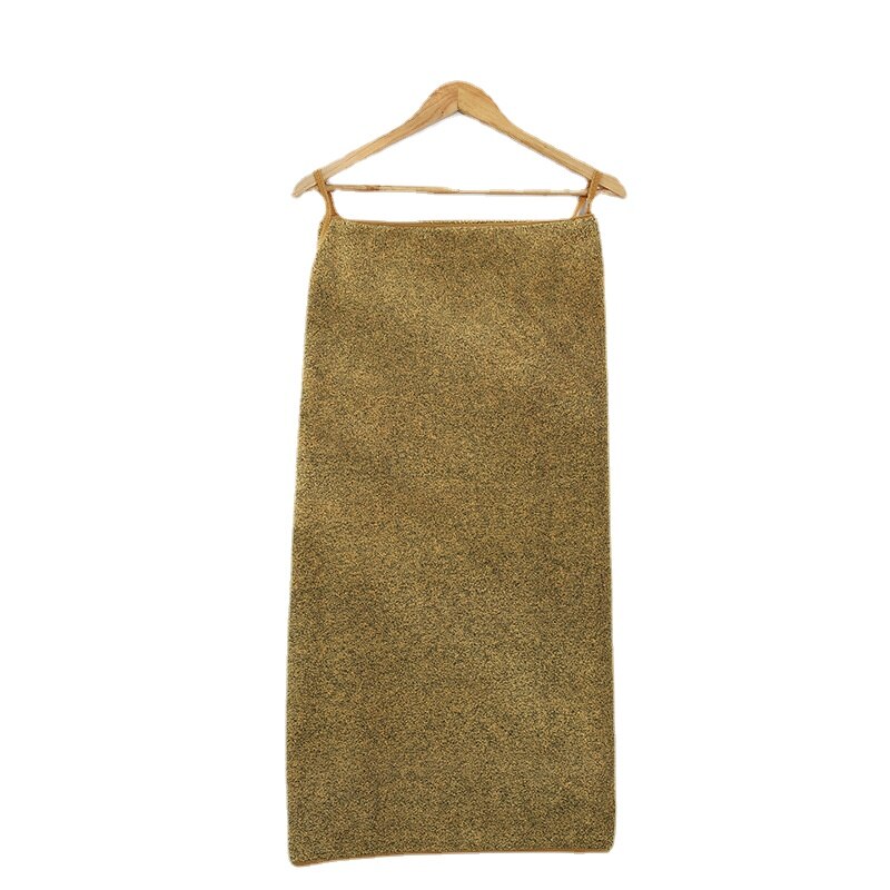 Polyester Coral Velvet Sling Bath Towel Woman Summer Thicken Wearable Bathing Towels Soft Comfortable Decorations Household