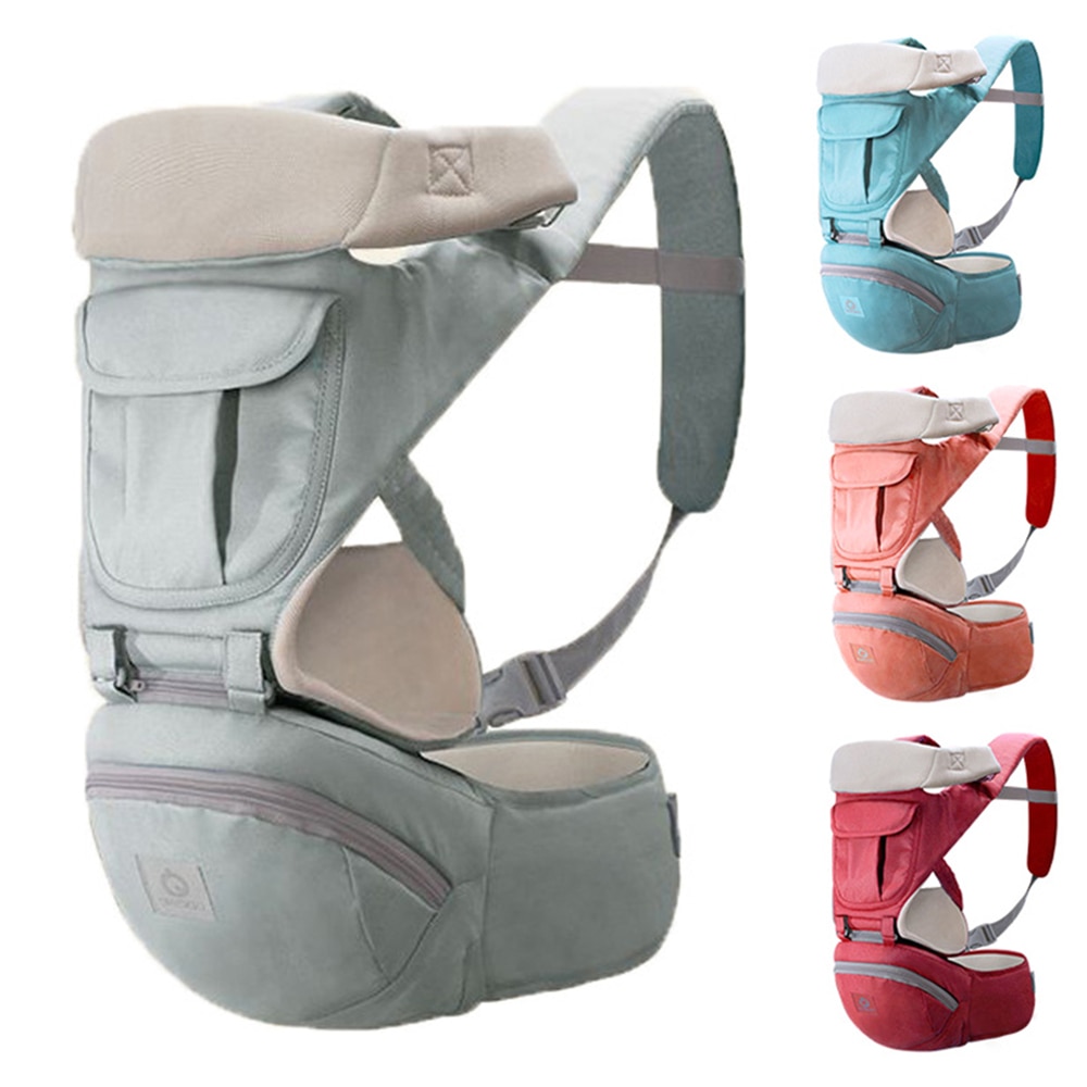 Babyemballager ergonomiske bærestole rygsække slynge wrap bomuld spædbarn nyfødt bæresele til mor dropshopping