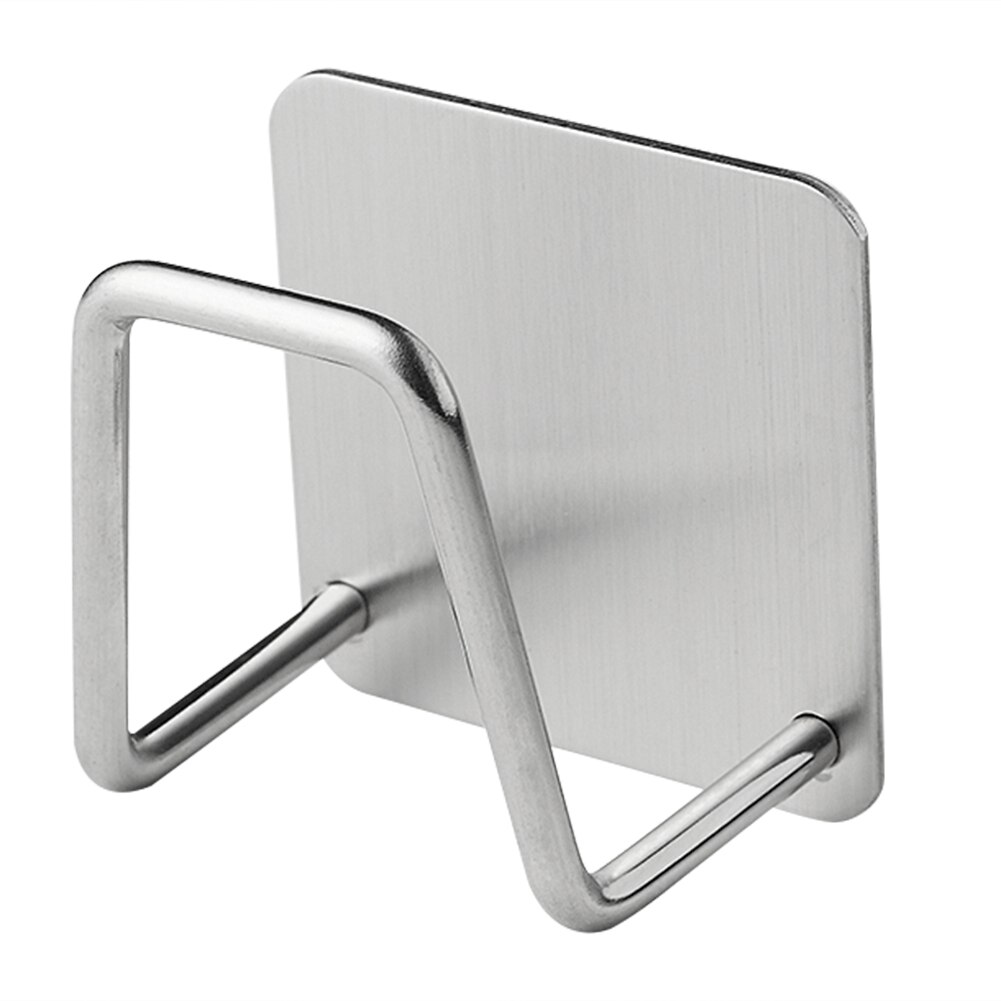 Ties Bag Hanger Hanging Rack Stainless Steel Sponge Drain Hook Rack Dish Washing Cloth Holder Sink Organizer